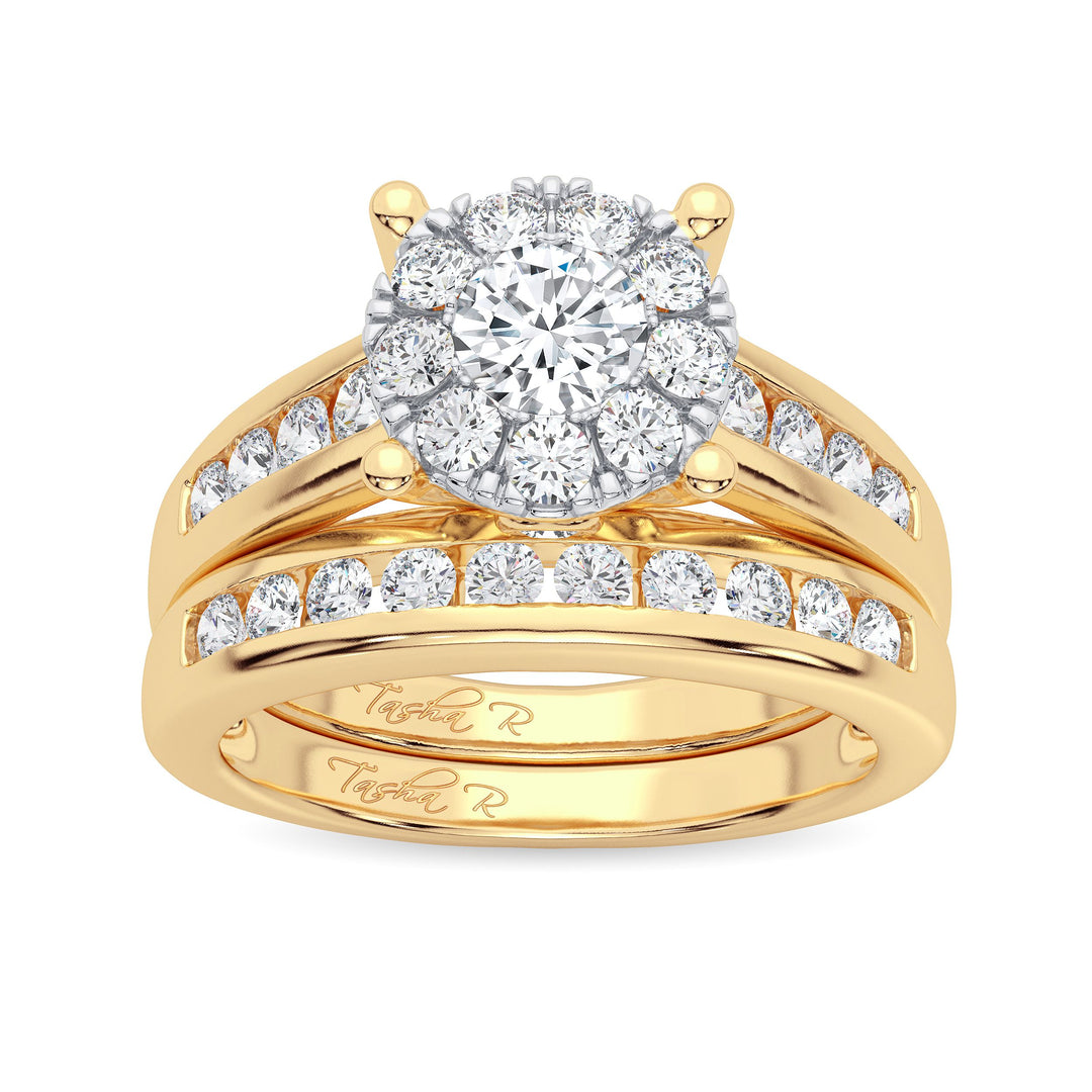 14K   0.50CT  DIA  BRIDAL  RING