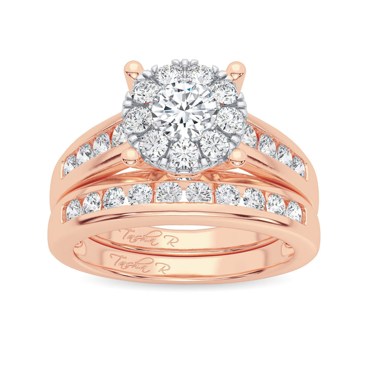 10k 0.50Ct Diamond Bridal Ring