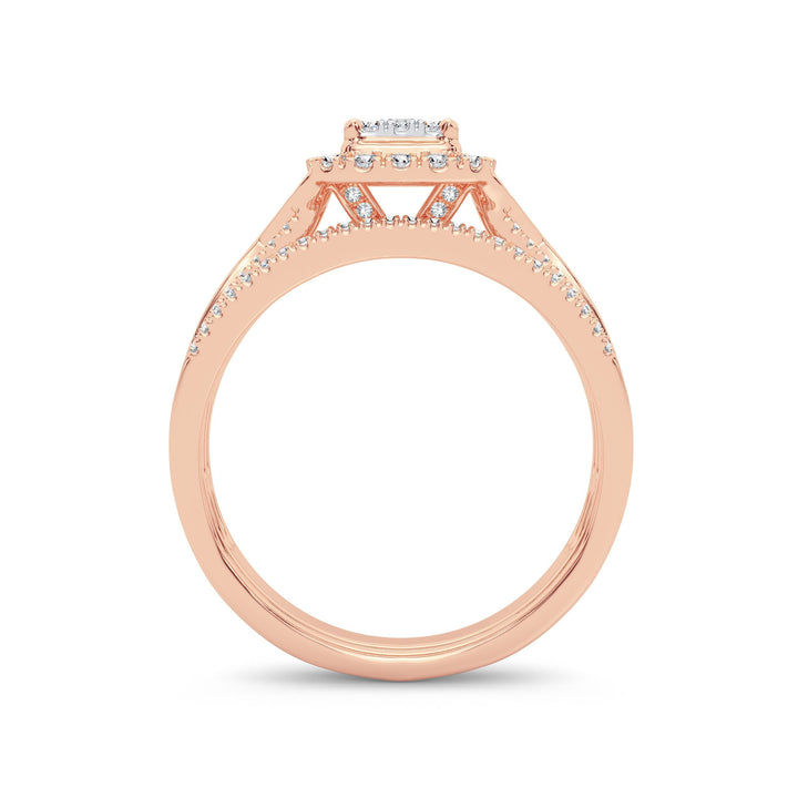 14K 0.50ct Diamond Bridal Ring