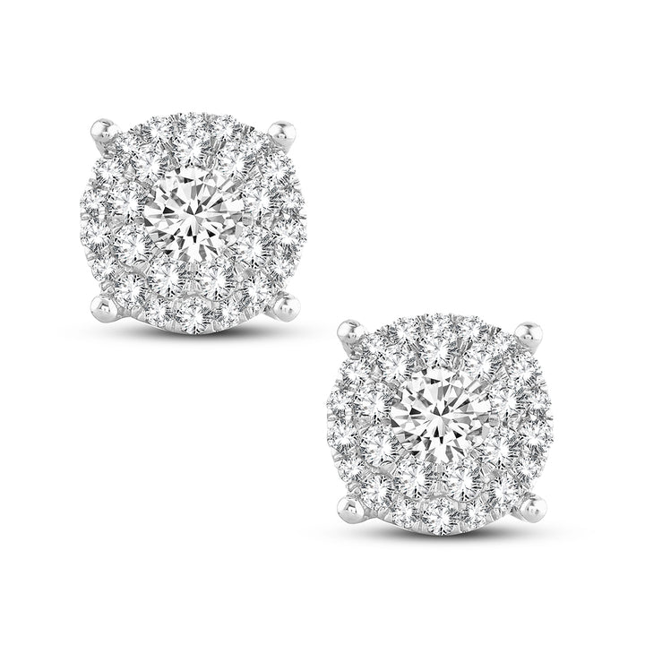 14K  1.54CT  Diamond Earring