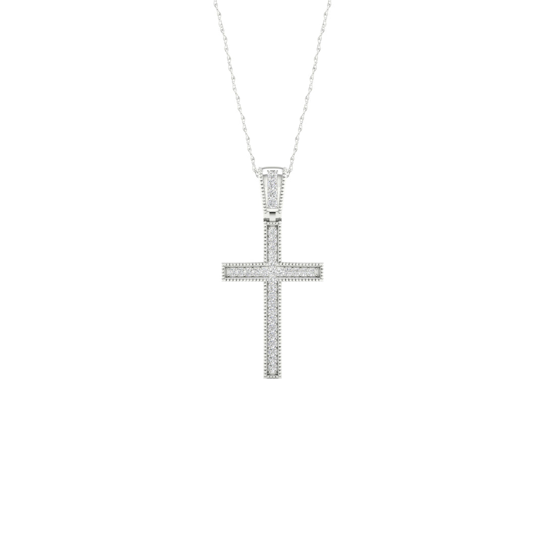 10K 0.10CT Diamond Pendant