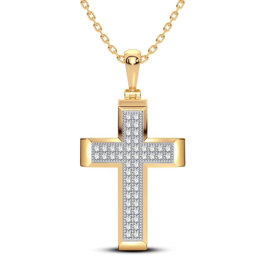 10K 0.15CT Diamond Pendant