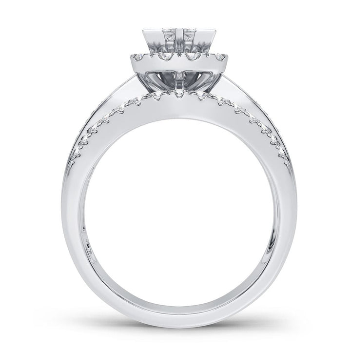 14K 0.90CT Diamond Ring