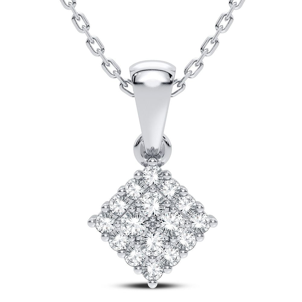 14K 0.16CT DIAMOND PENDANT