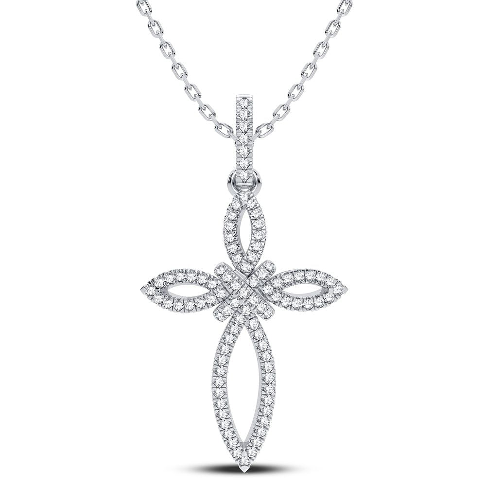 14K 0.18CT DIAMOND PENDANT