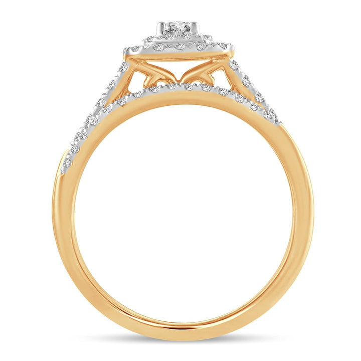 14K  0.50CT  DIAM  BRIDAL  RING