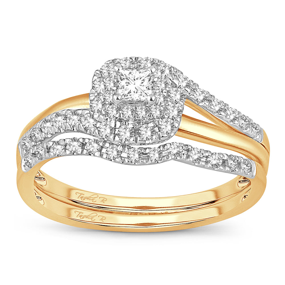 14K  0.50ct Diamond Bridal Ring
