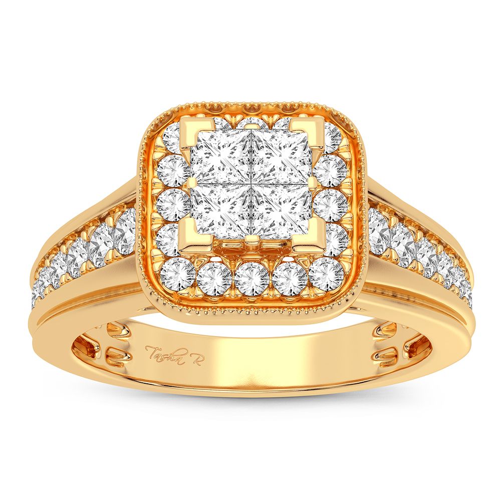 14K 0.71CT Diamond Ring