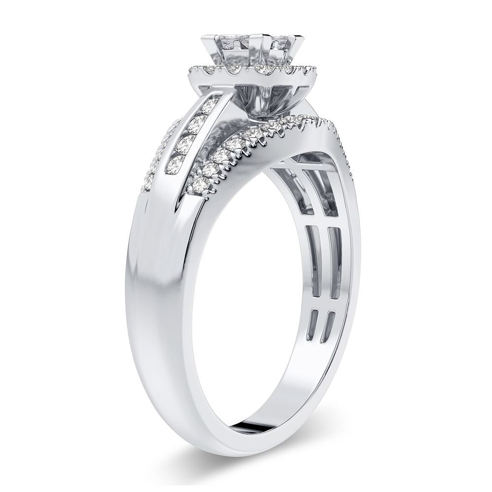 10K 0.50CT Diamond Ring