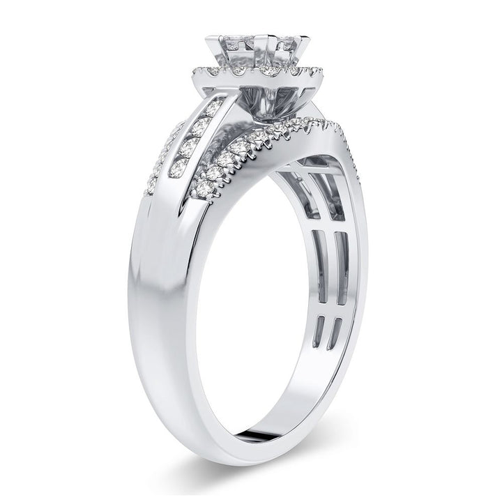 10K 0.50CT Diamond Ring