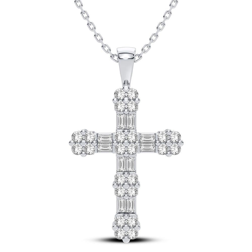 14K 0.50CT Diamond Pendant