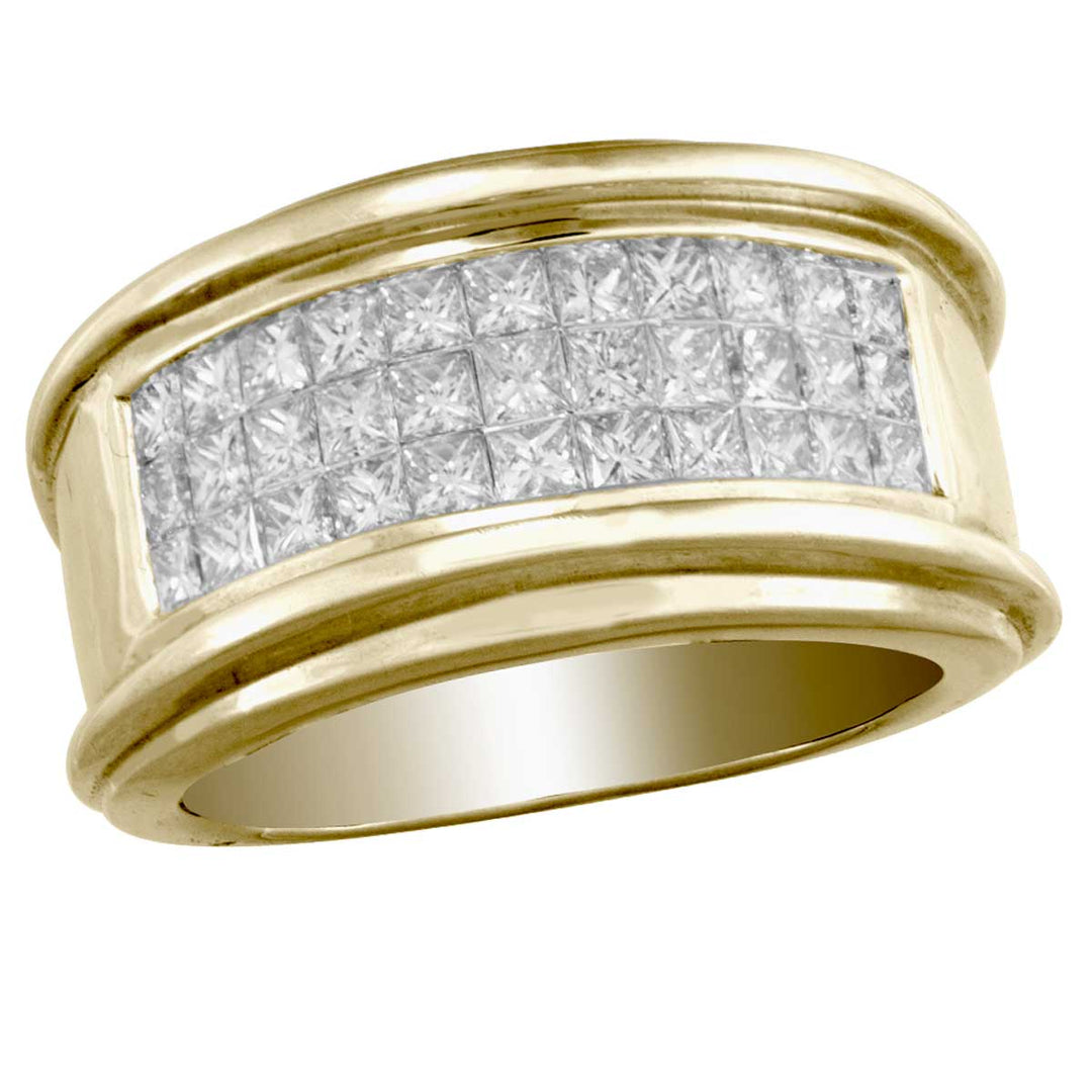 14K 2.00CT Diamond MENS BAND