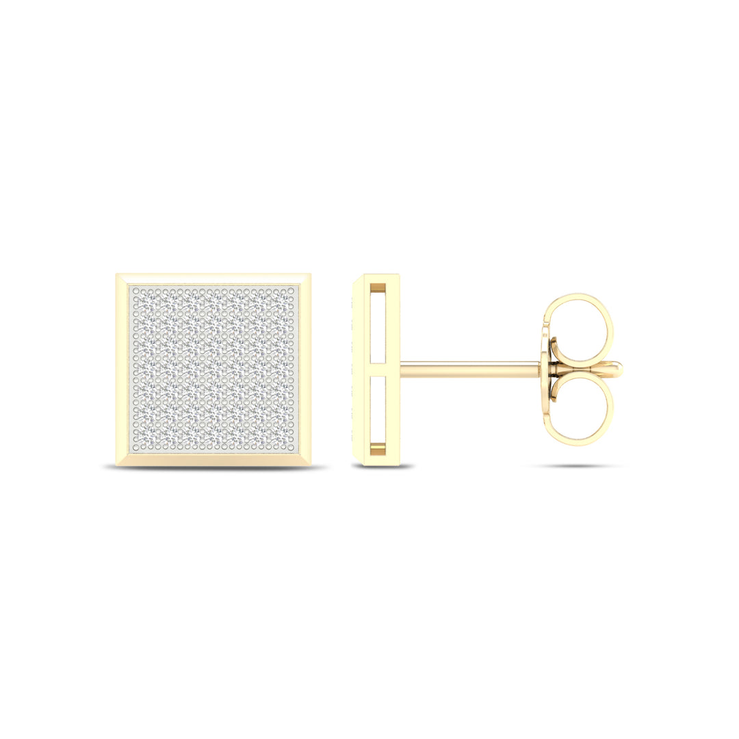10K 0.33CT Diamond Earring