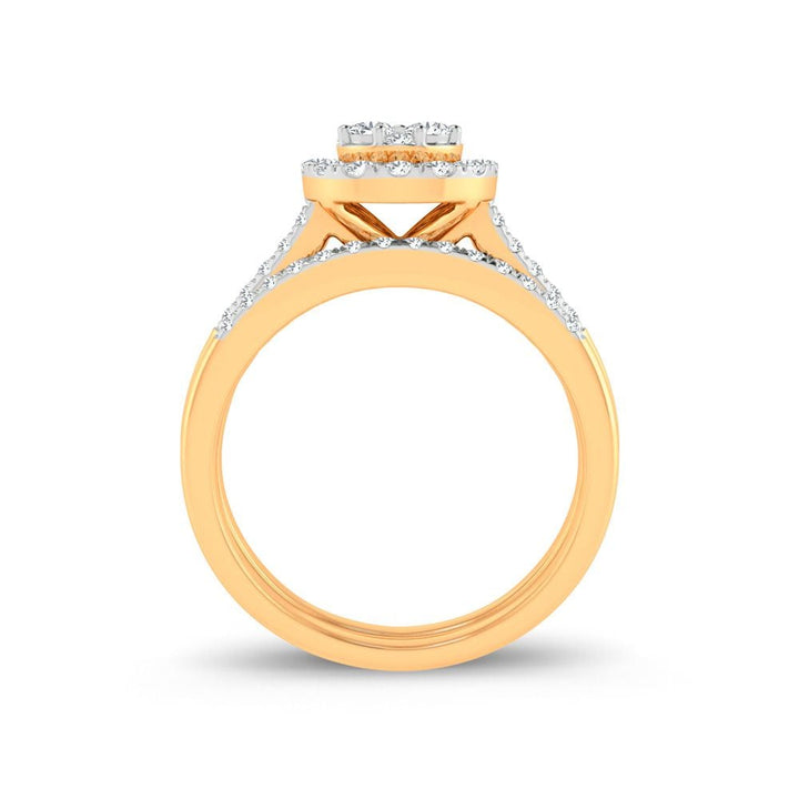 14K 0.50ct Diamond Bridal Ring
