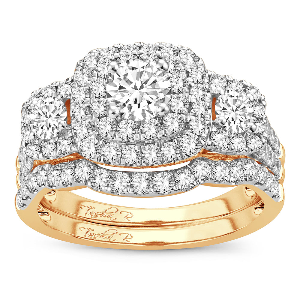 14K 2.00CT Diamond  BRIDAL RING