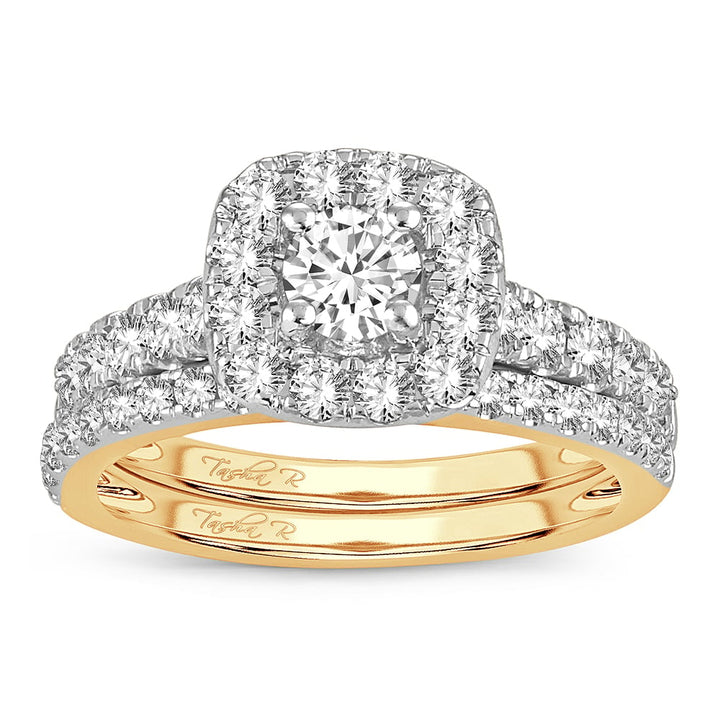 14K 1.50CT DIAMOND BRIDAL RING