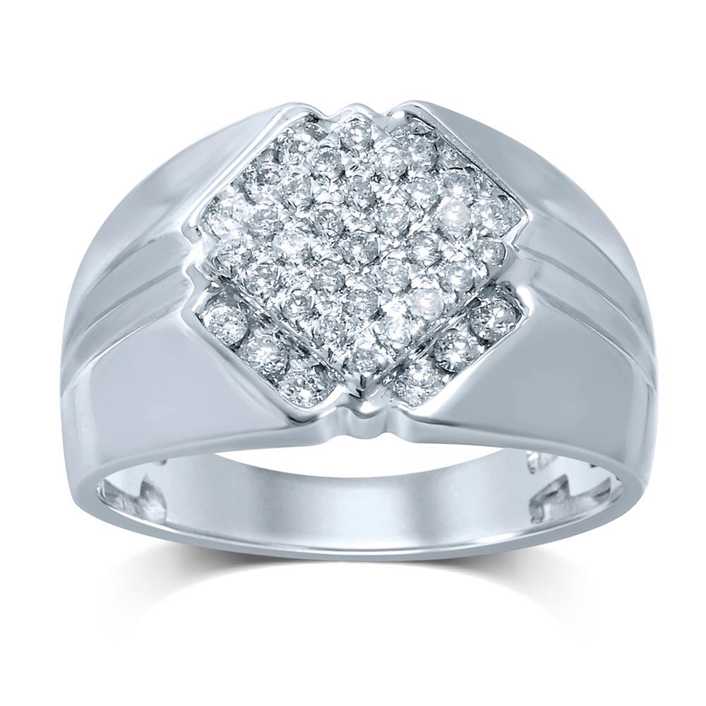 14K 0.50CT Diamond MEN&apos;S  RING