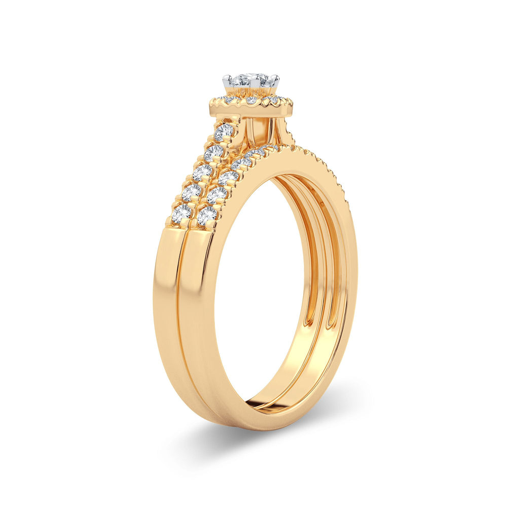 14K 0.52CT Diamond Bridal Ring