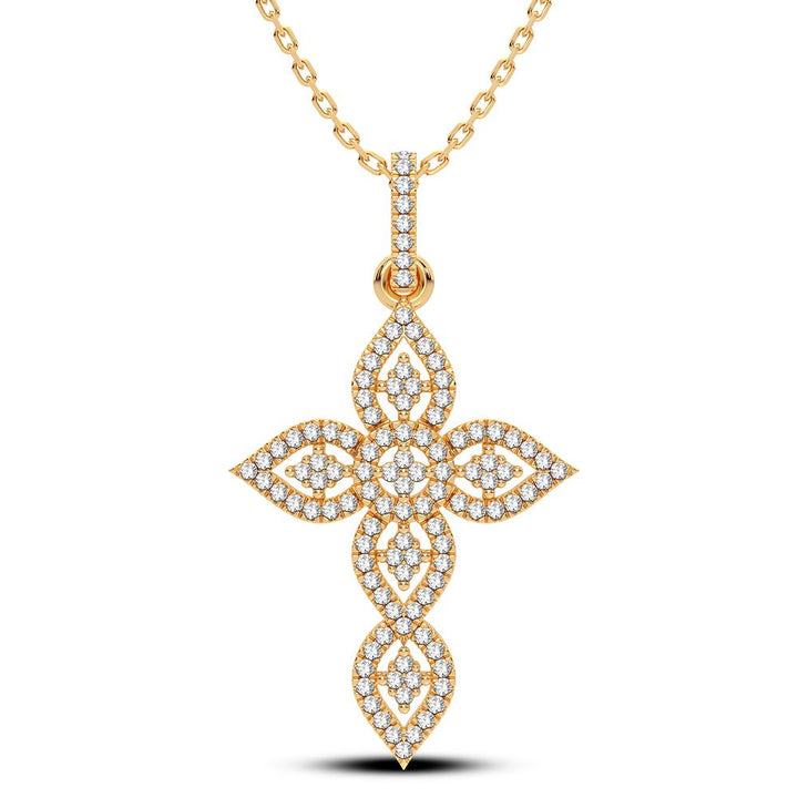 14K 0.20CT Diamond Pendant
