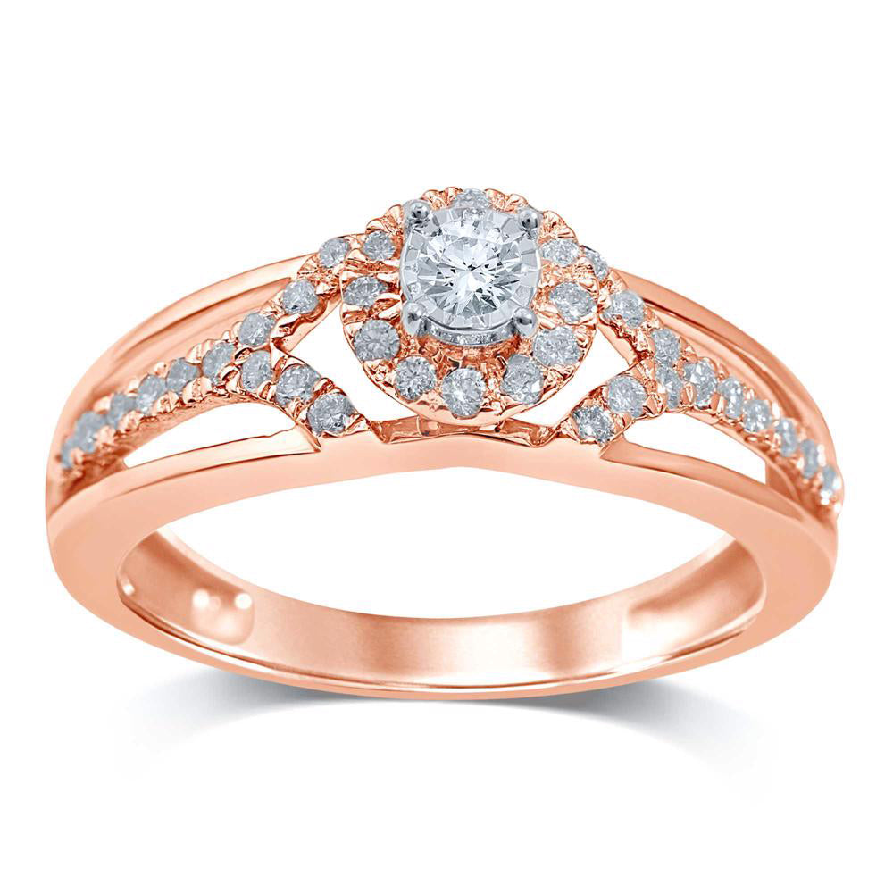 14K 0.33CT Diamond RING