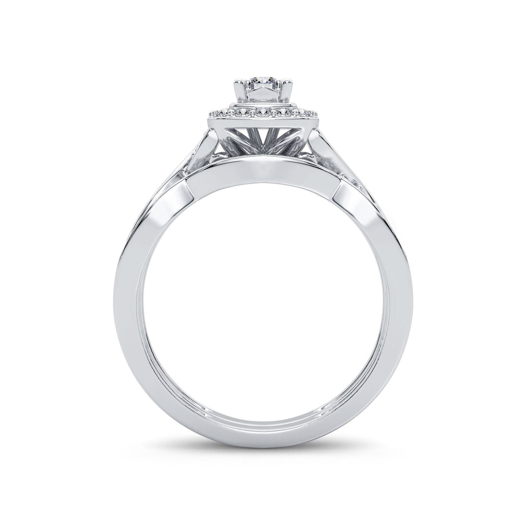 14K 0.40CT Diamond Bridal Ring