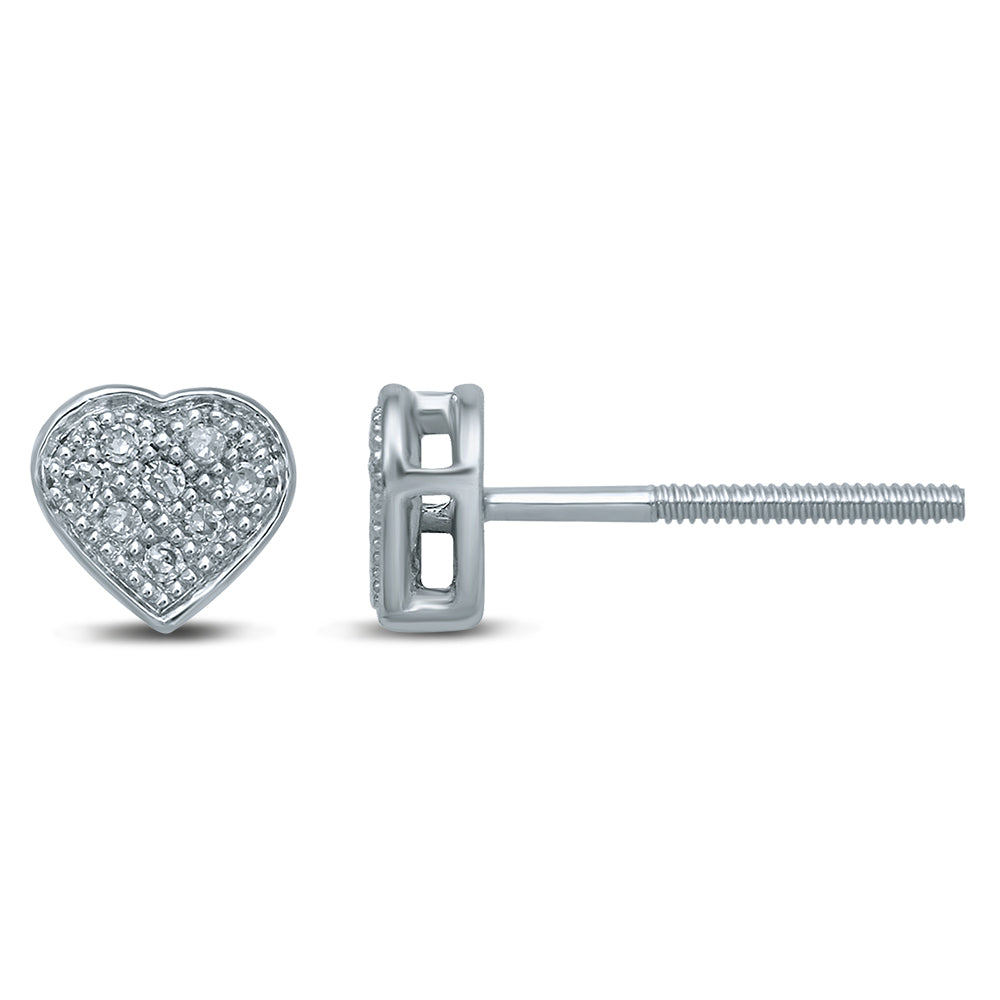 10K  0.05CT Diamond  Earring