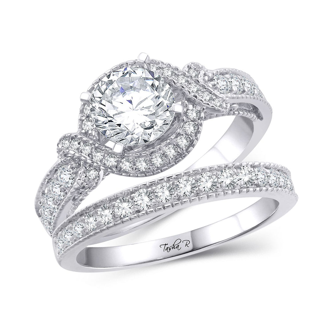 14K 2.51CT Diamond SEMI MOUNT RING