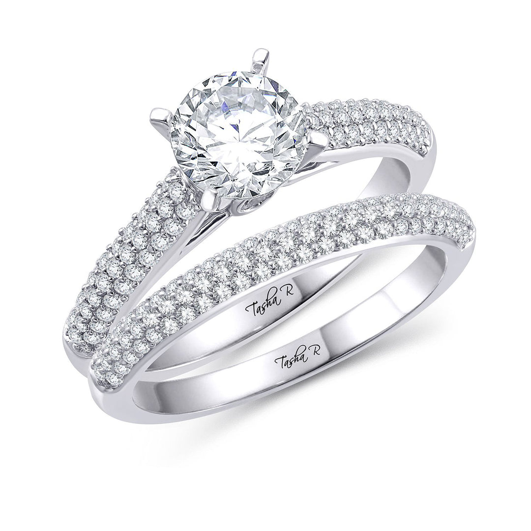 14K 0.62CT Diamond BRIDAL RING