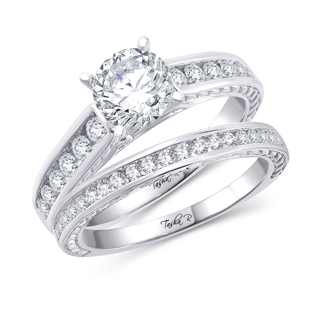 14K 0.61CT Diamond SEMI MOUNT RING