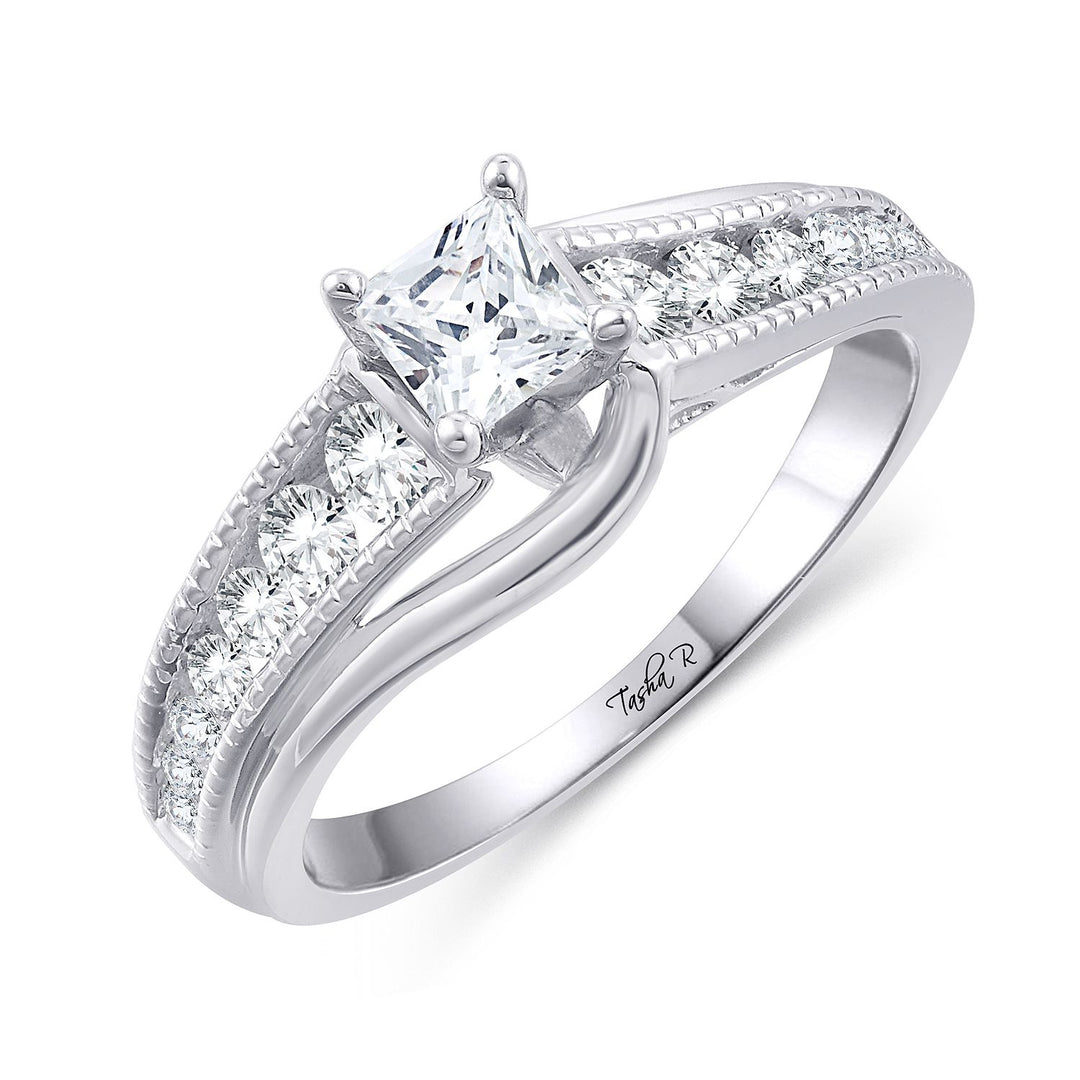 14K 0.50CT Diamond SEMI MOUNT  RING