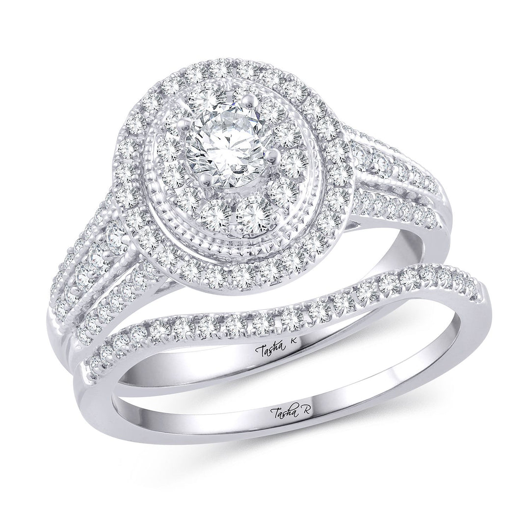 14K 1.00CT Diamond BRIDAL RING