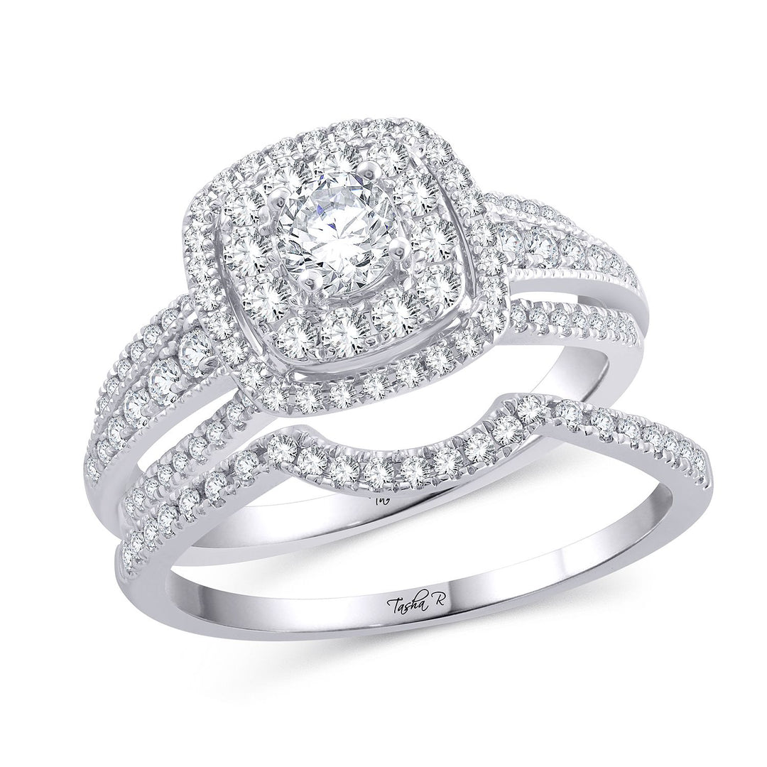14K 1.00CT Diamond BRIDAL RING