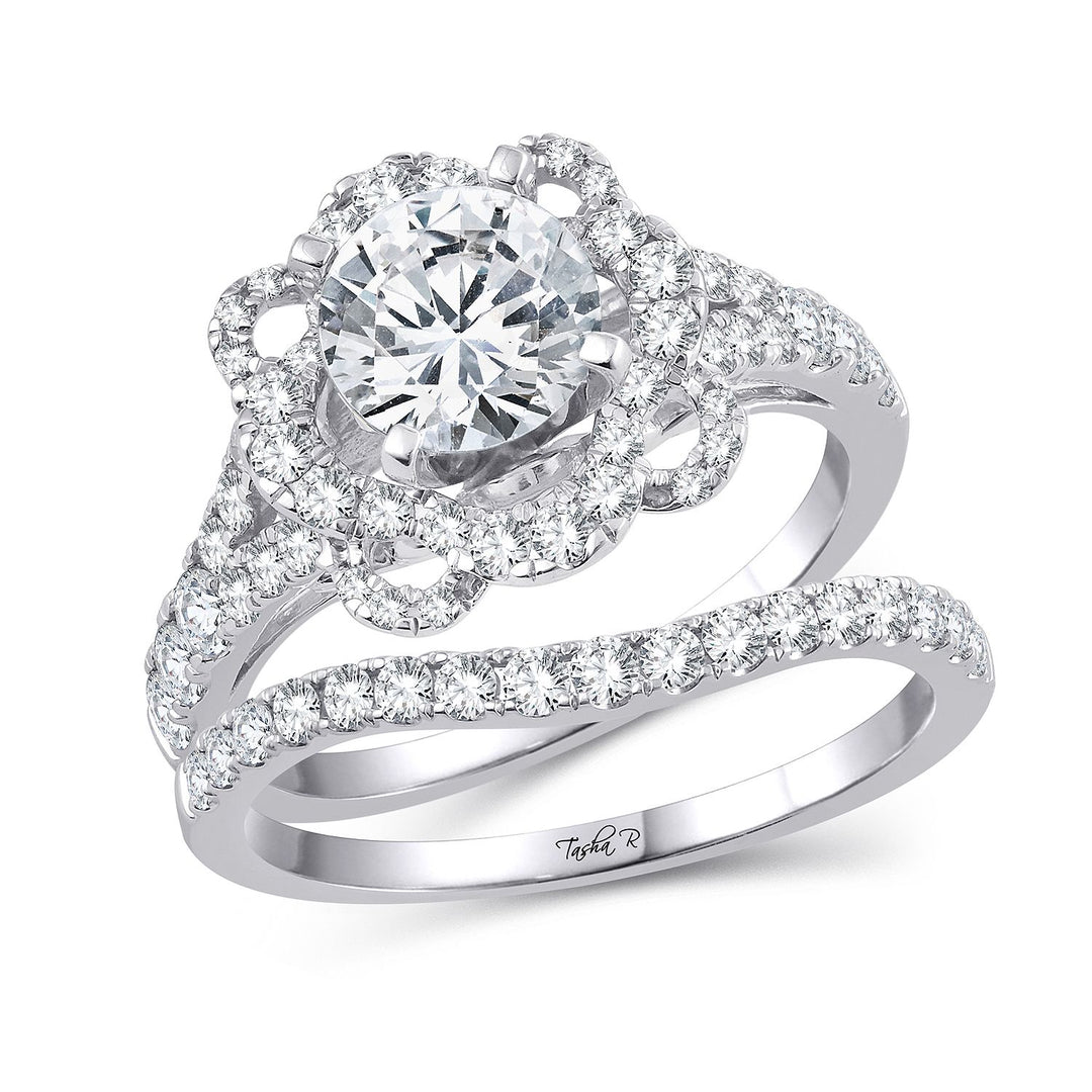 14K 1.00CT Diamond SEMI MOUNT RING