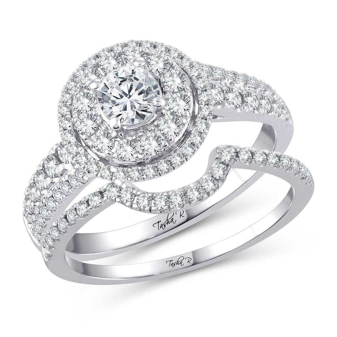 14K 1.00CT Diamond BRIDAL RING