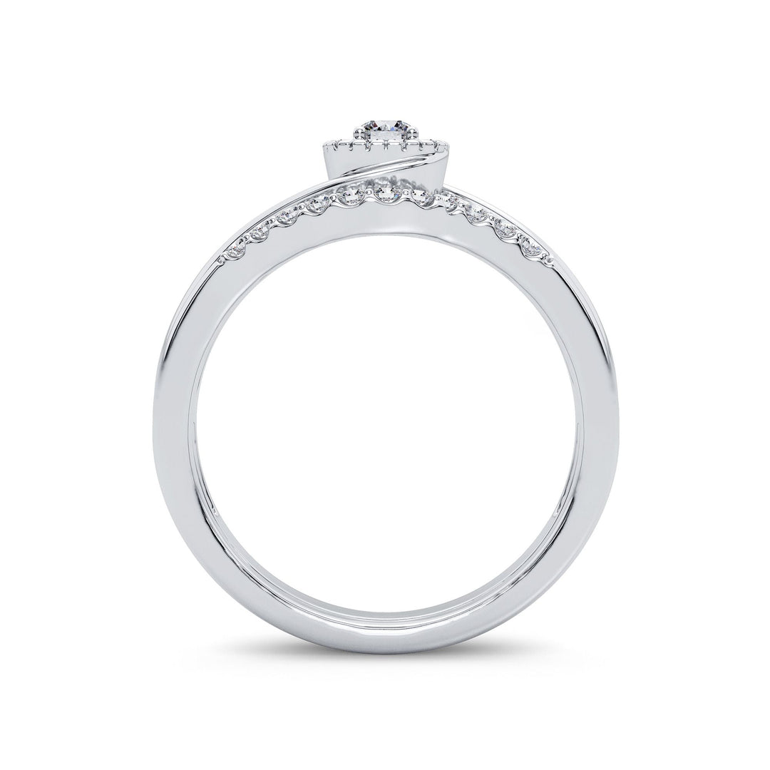 14K 0.33CT Diamond Bridal Ring