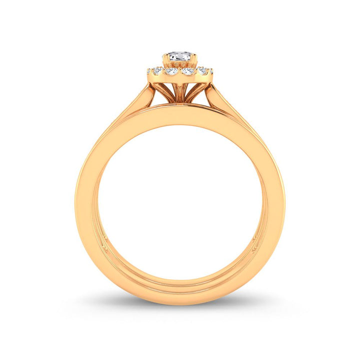 14K 0.50ct Diamond Bridal Ring