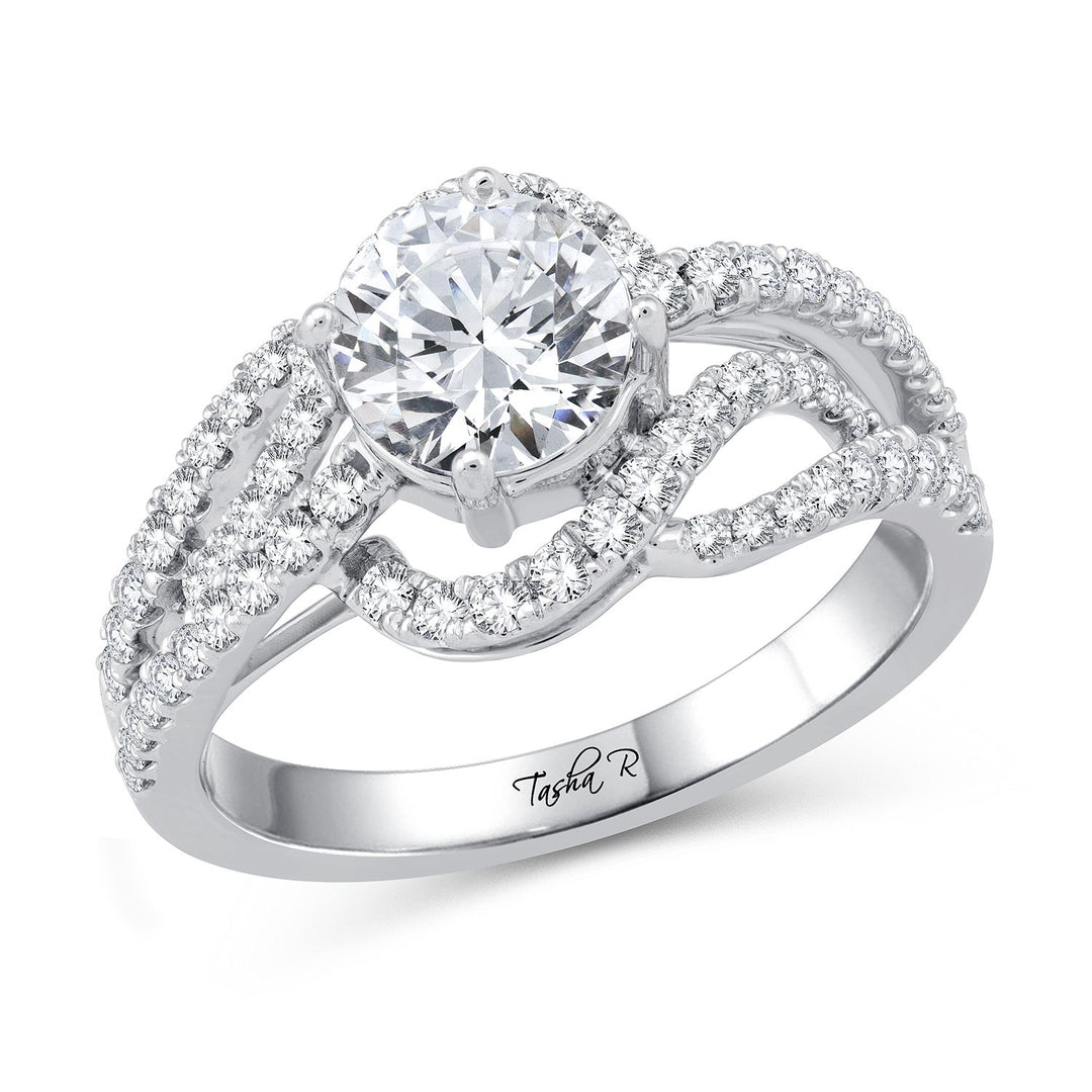 14K 0.50CT Diamond SEMI MOUNT RING