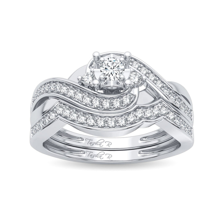 14K 0.33CT Diamond Bridal Ring