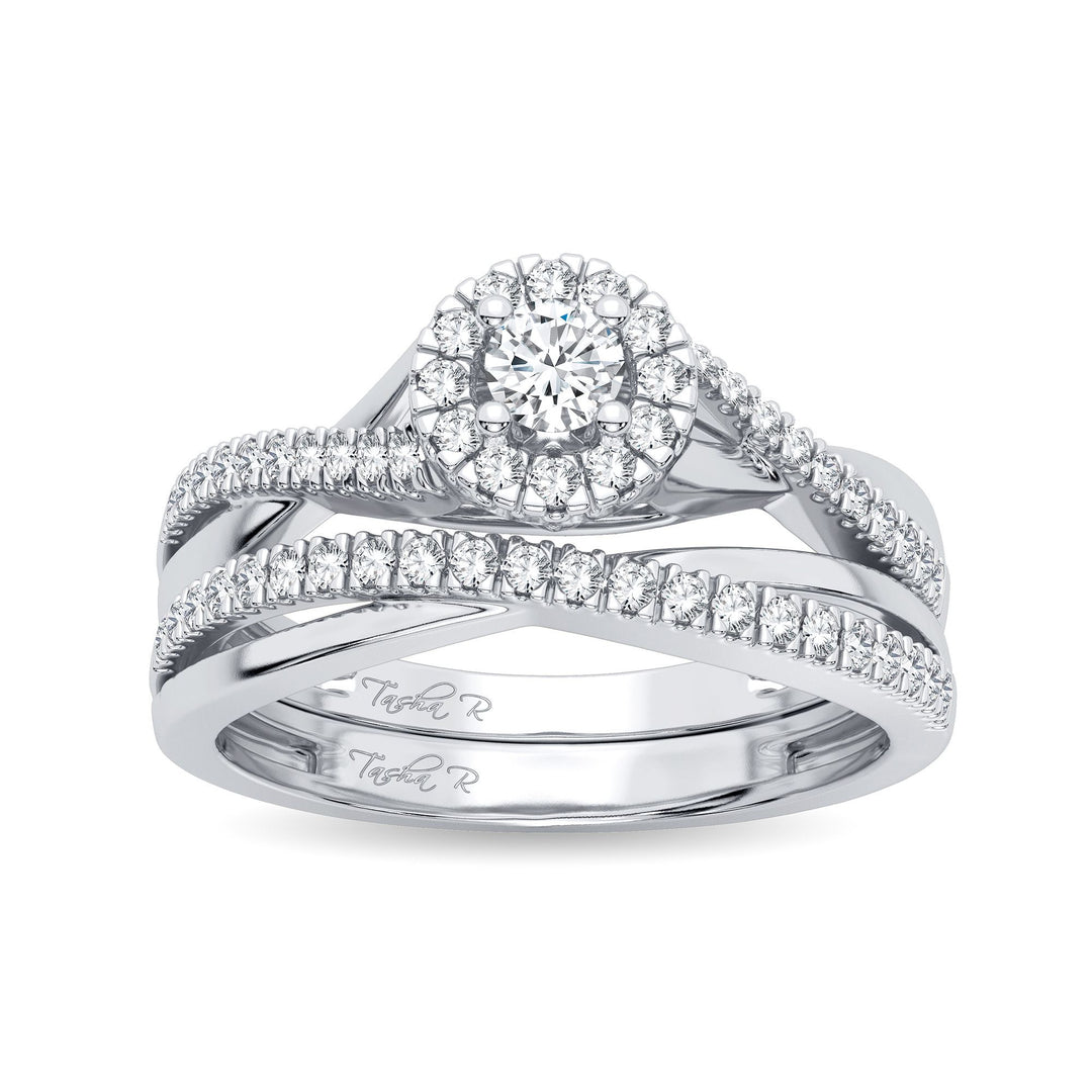 14K 0.33CT Diamond Bridal Ring