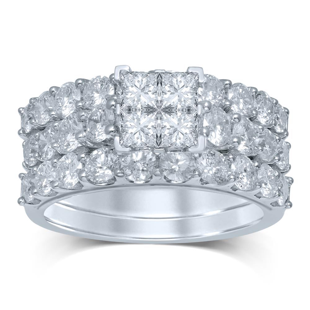 14K 3.00CT Diamond BRIDAL  RING