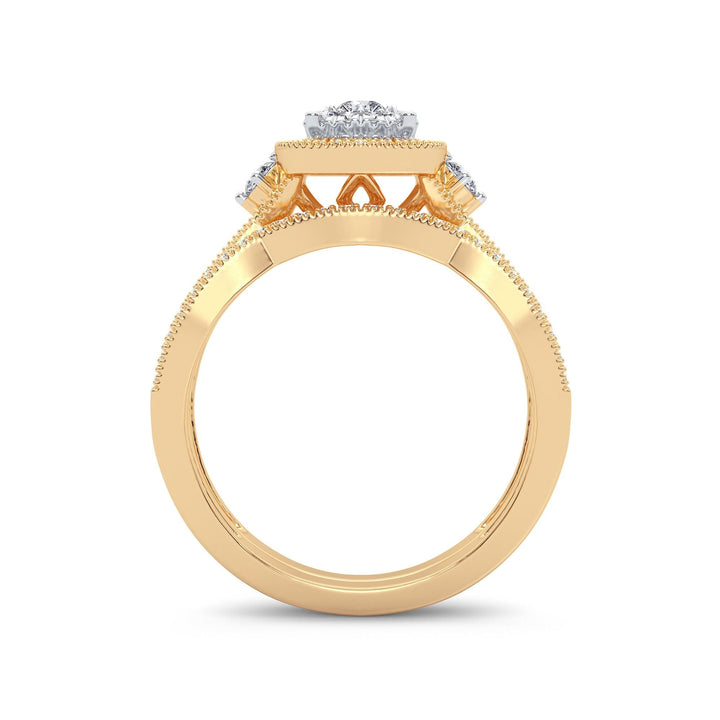 14K 0.50CT Diamond Bridal Ring