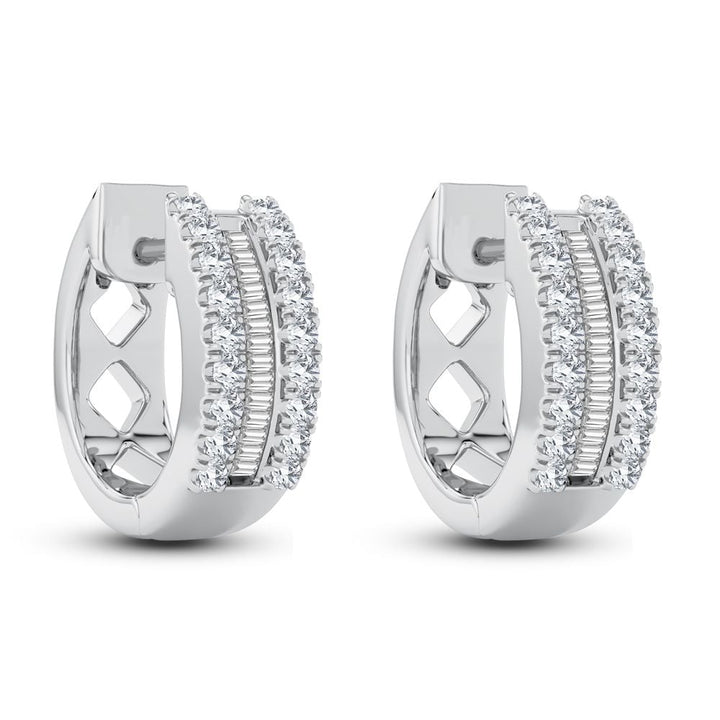 10K 0.25CT Diamond Earring