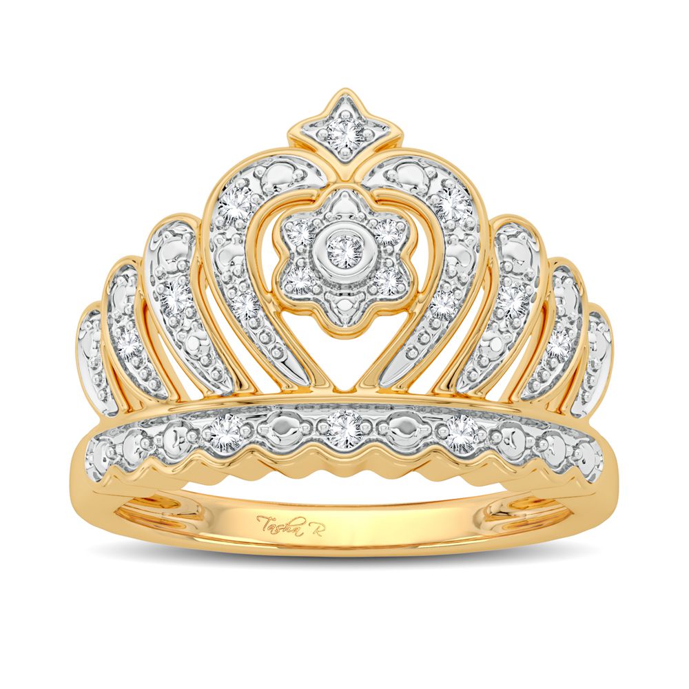 10K 0.10CT Diamond Ring