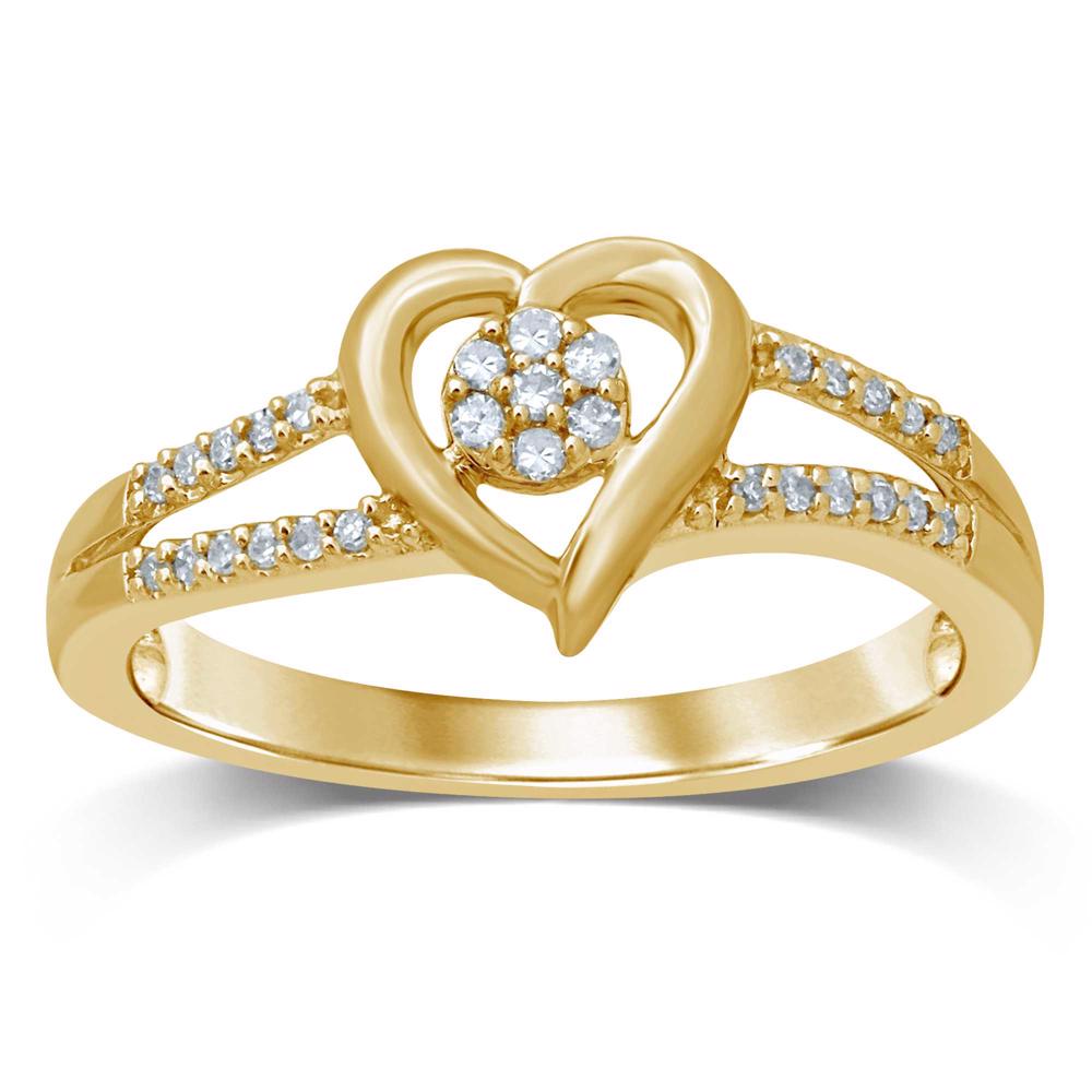 10K 0.11CT Diamond RING
