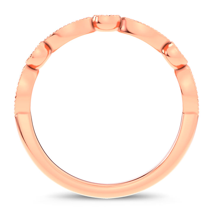 14K 0.17CT Diamond Band