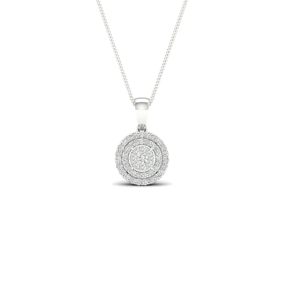 10K 0.13CT Diamond Pendant