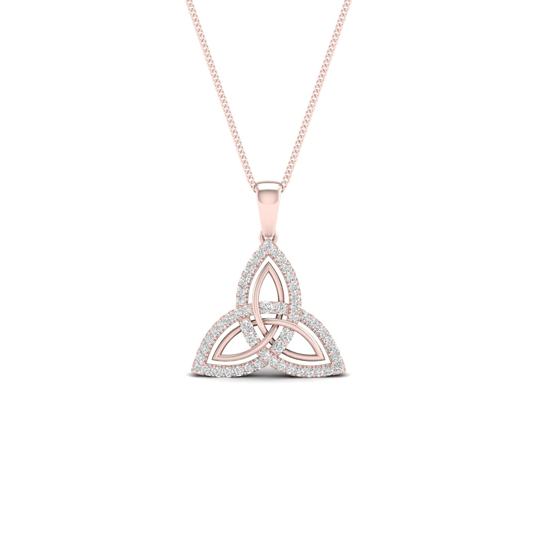 10K 0.15CT Diamond Pendant