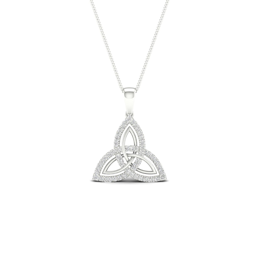 10K 0.15CT Diamond Pendant