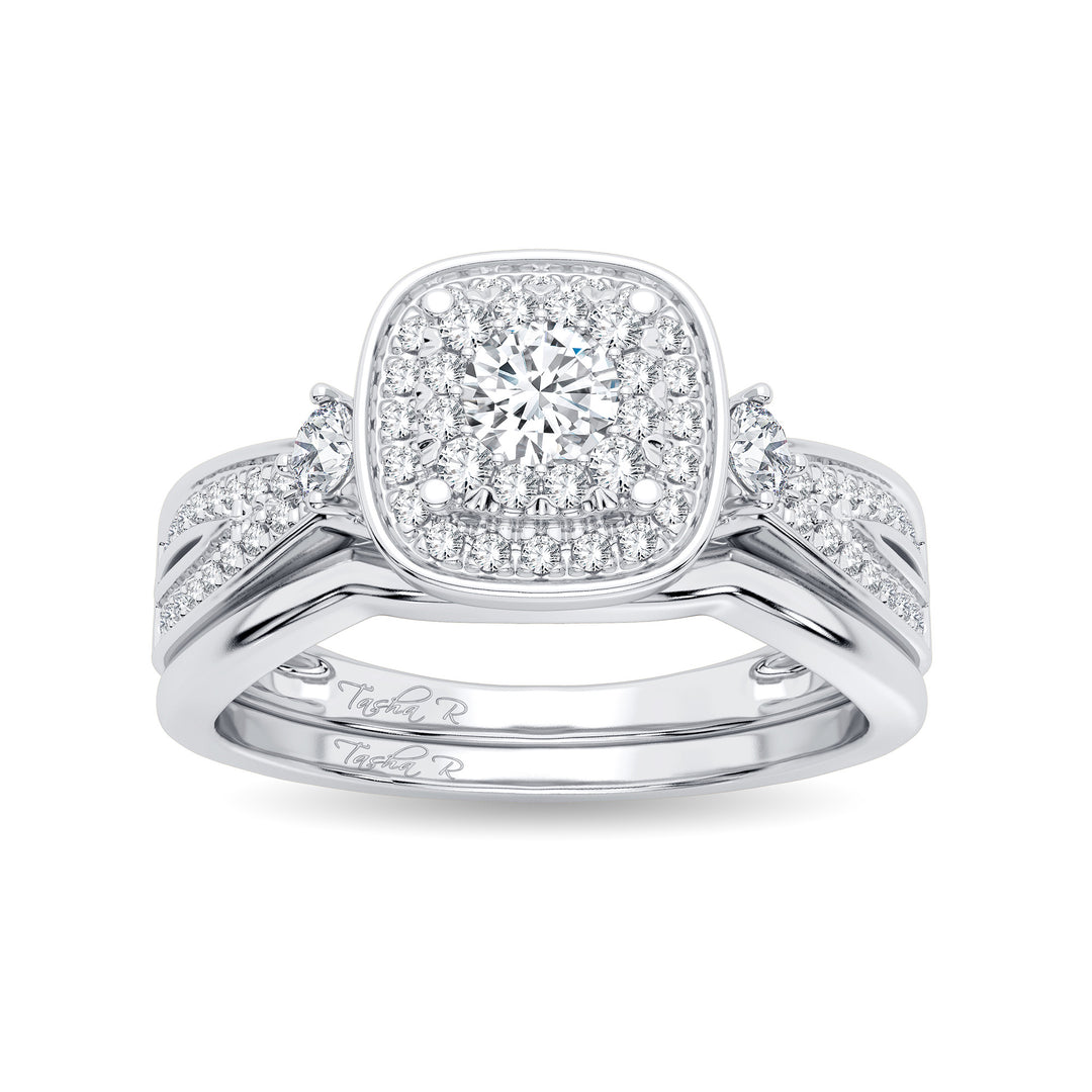 14K 0.40CT DIAMOND BRIDAL RING