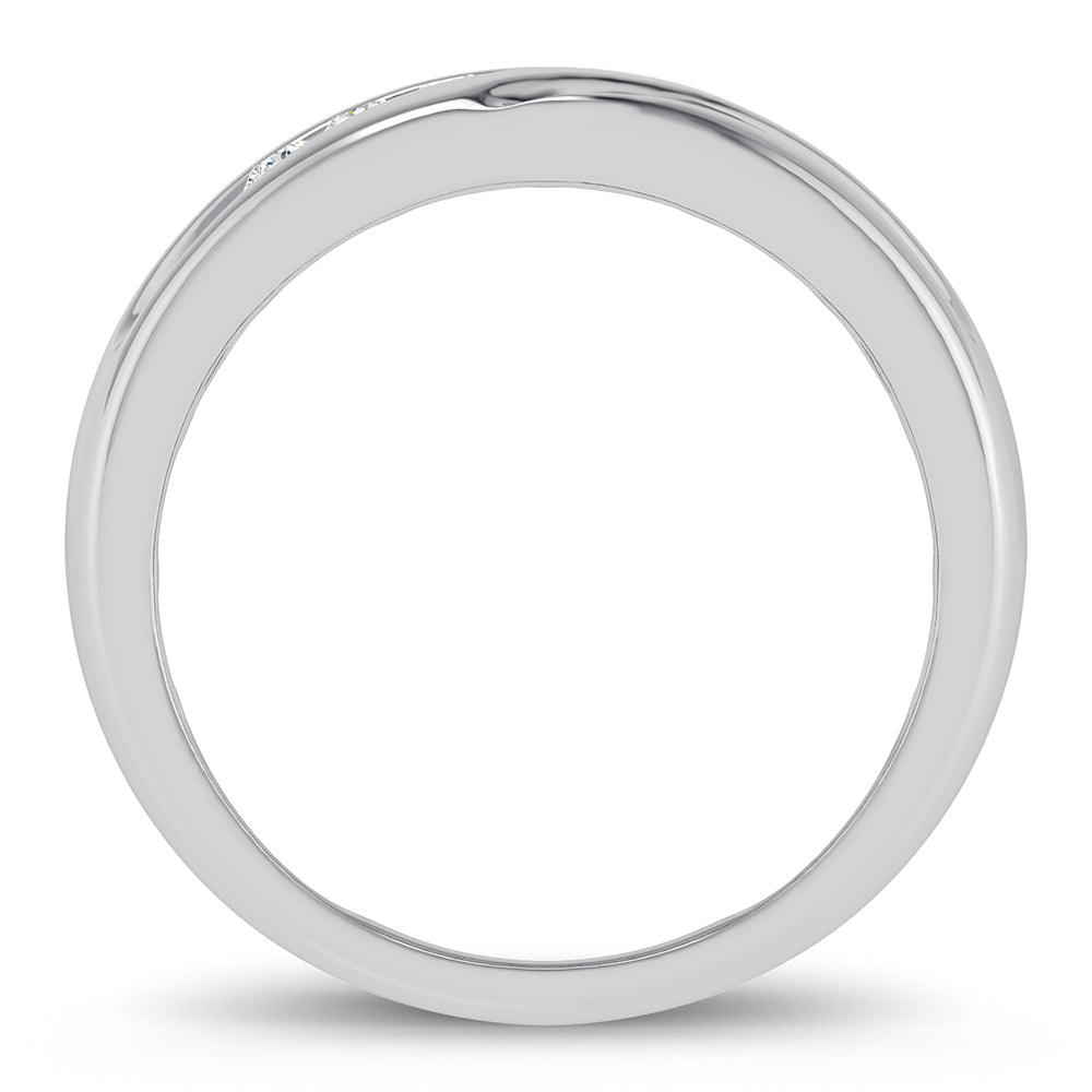 14K 0.25CT DIAMOND MENS RING